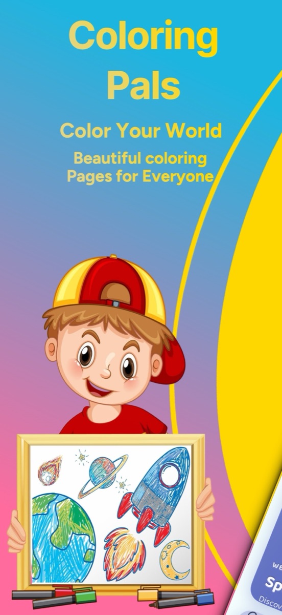 Coloring Pals app screenshot 1